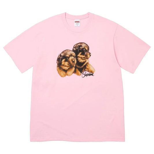 Supreme Puppies Tee Pink