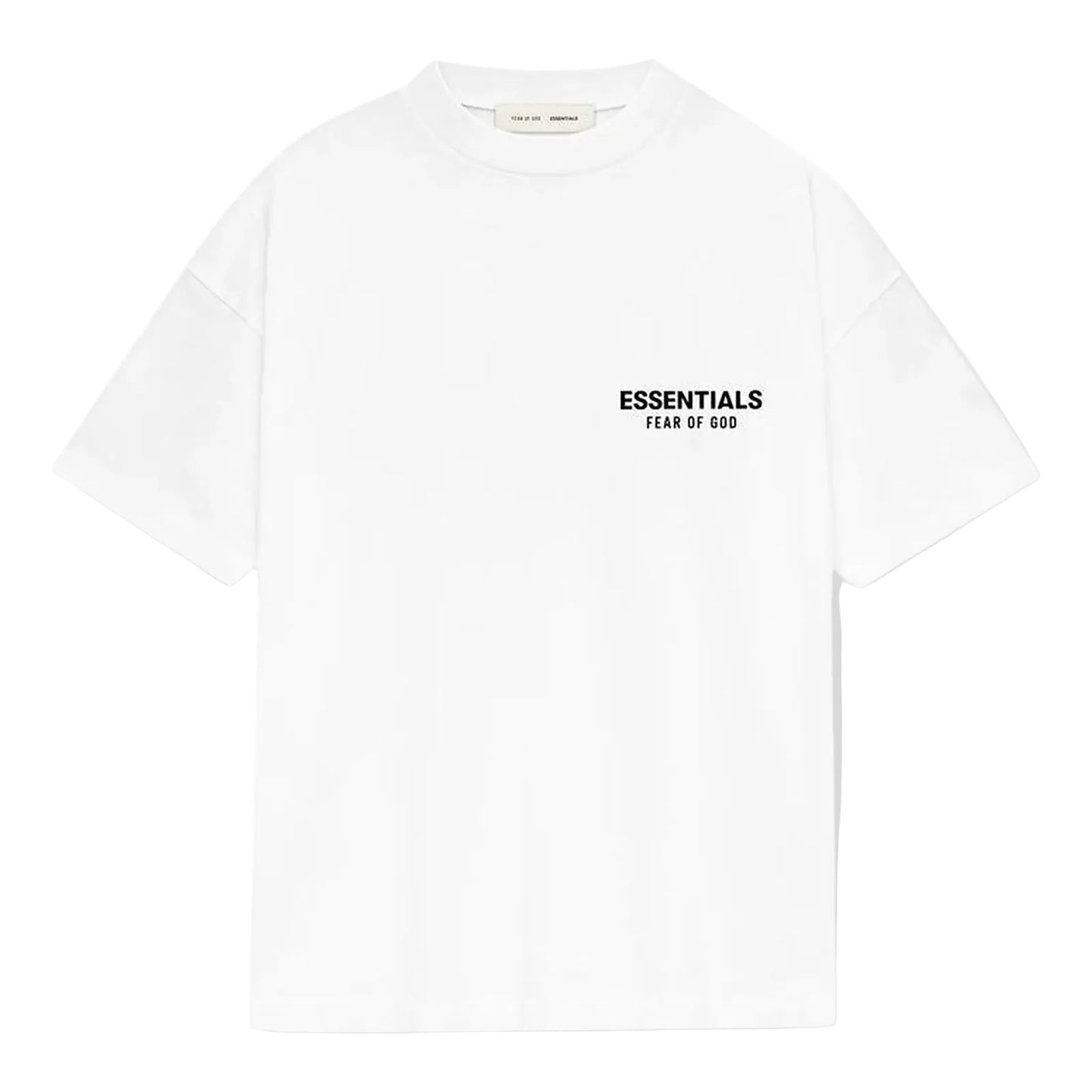 Fear Of God Essentials Classic Bright White T-Shirt