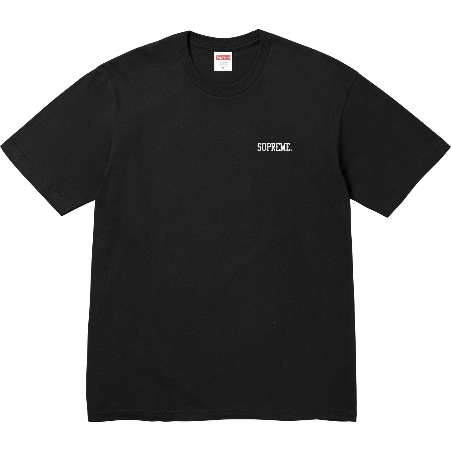 Supreme Fighter Tee Black by Supreme in . Available at KershKicks for £95.00. A must-have for fans of Supreme looking to elevate their style with this T-Shirt.