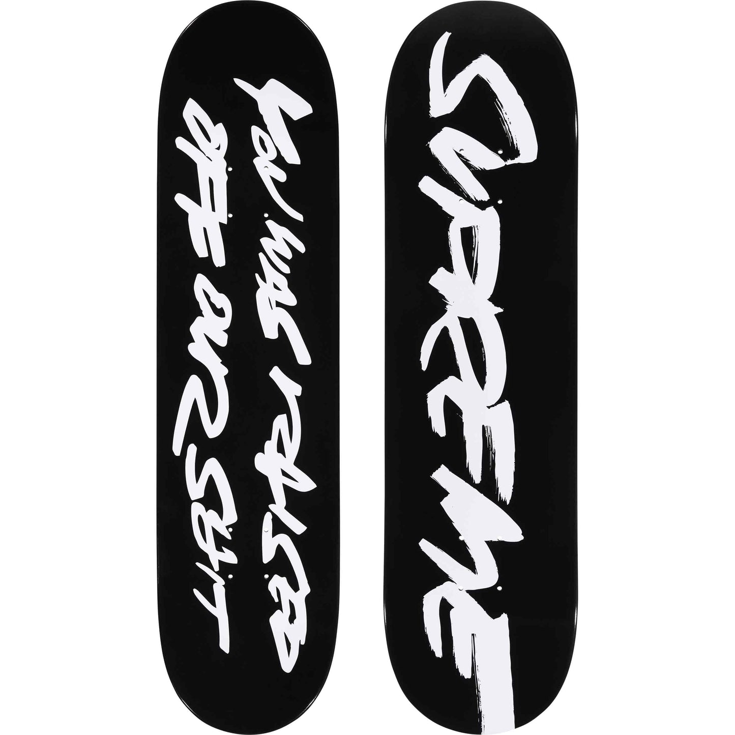Supreme Futura Skateboard Black by Supreme in . Available at KershKicks for £110.00. A must-have for fans of Supreme looking to elevate their style with this Skateboard.