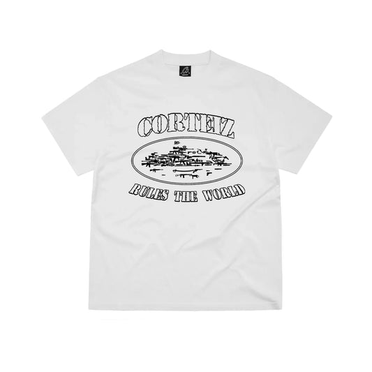 CORTEIZ OG ARTILLERY TEE WHITE