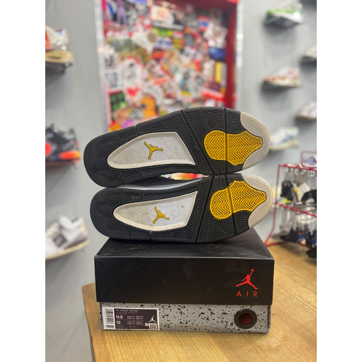 Jordan 4 Retro Cool Grey UK 10.5