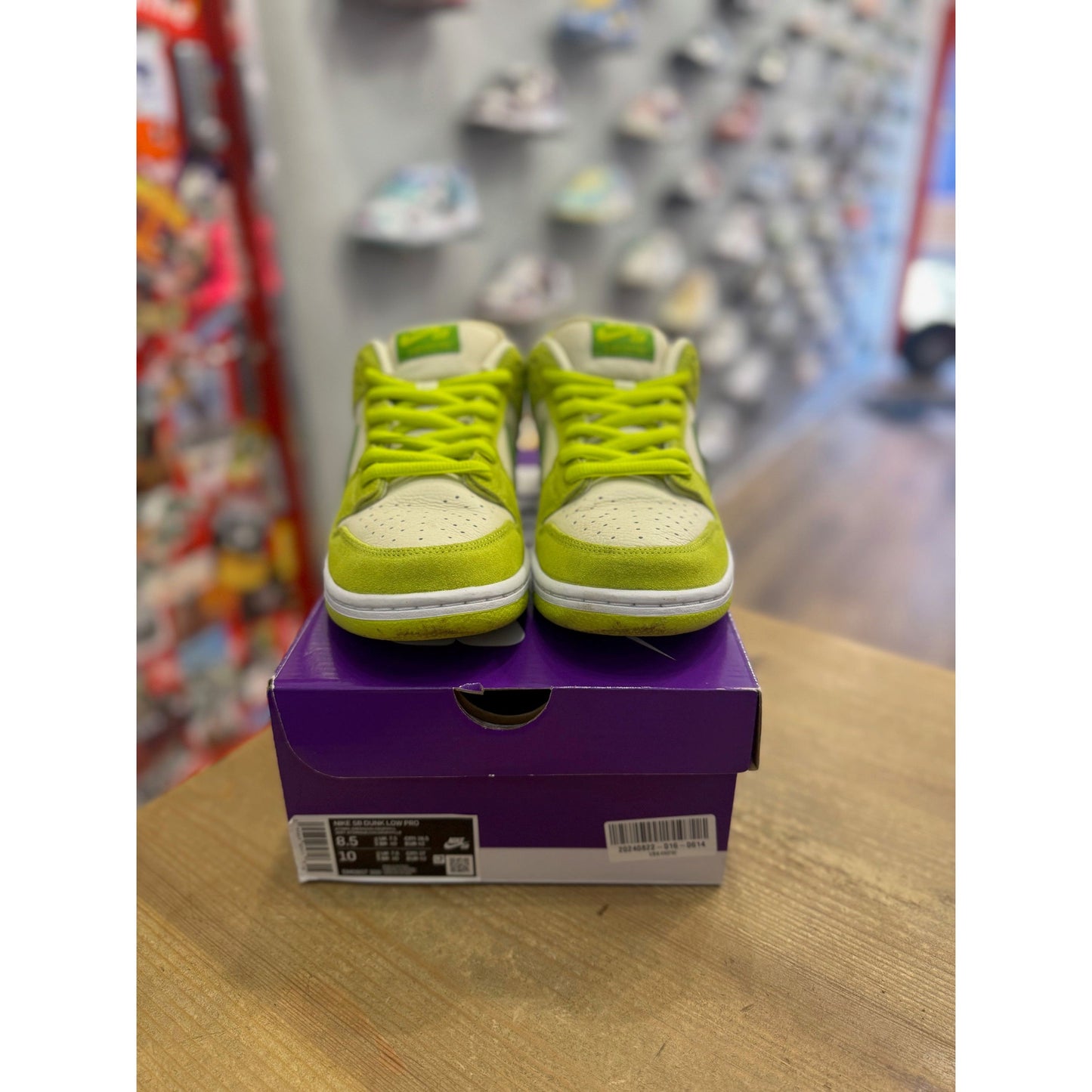 Nike SB Dunk Low Green Apple UK 7.5