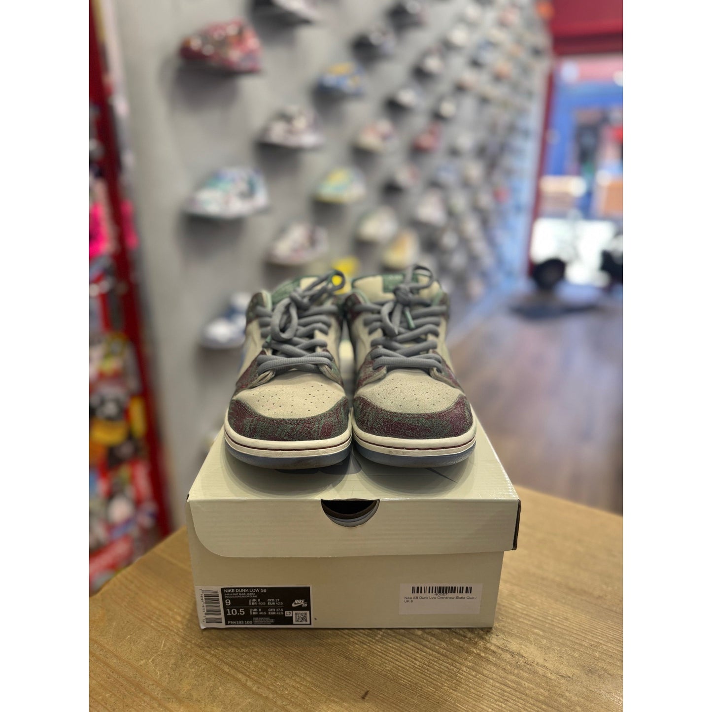 Nike SB Dunk Low Crenshaw Skate Club UK 8