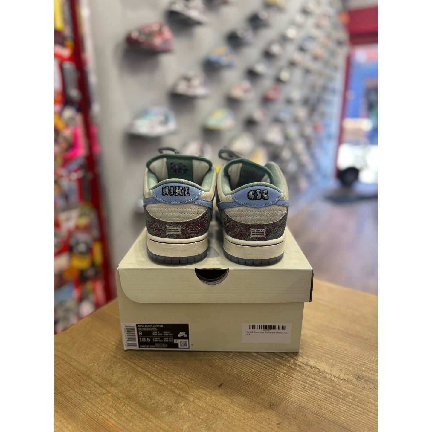 Nike SB Dunk Low Crenshaw Skate Club UK 8