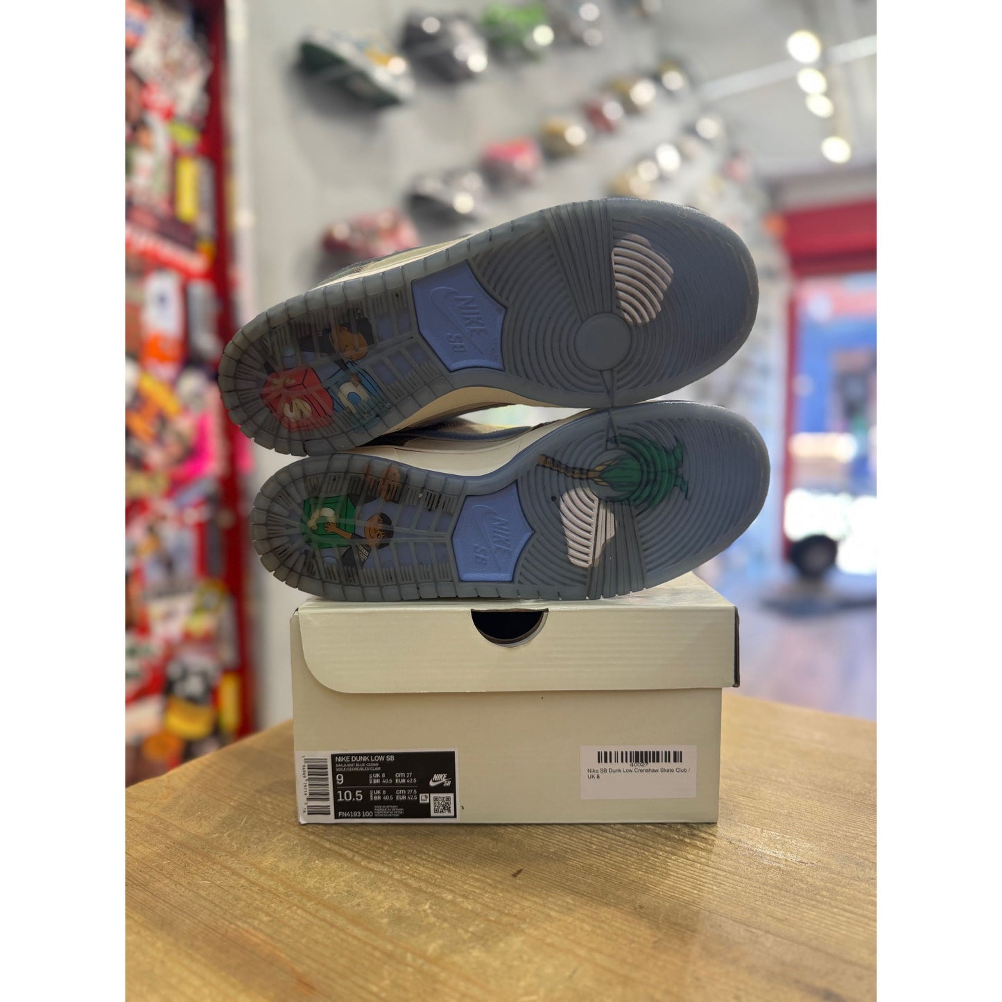 Nike SB Dunk Low Crenshaw Skate Club UK 8