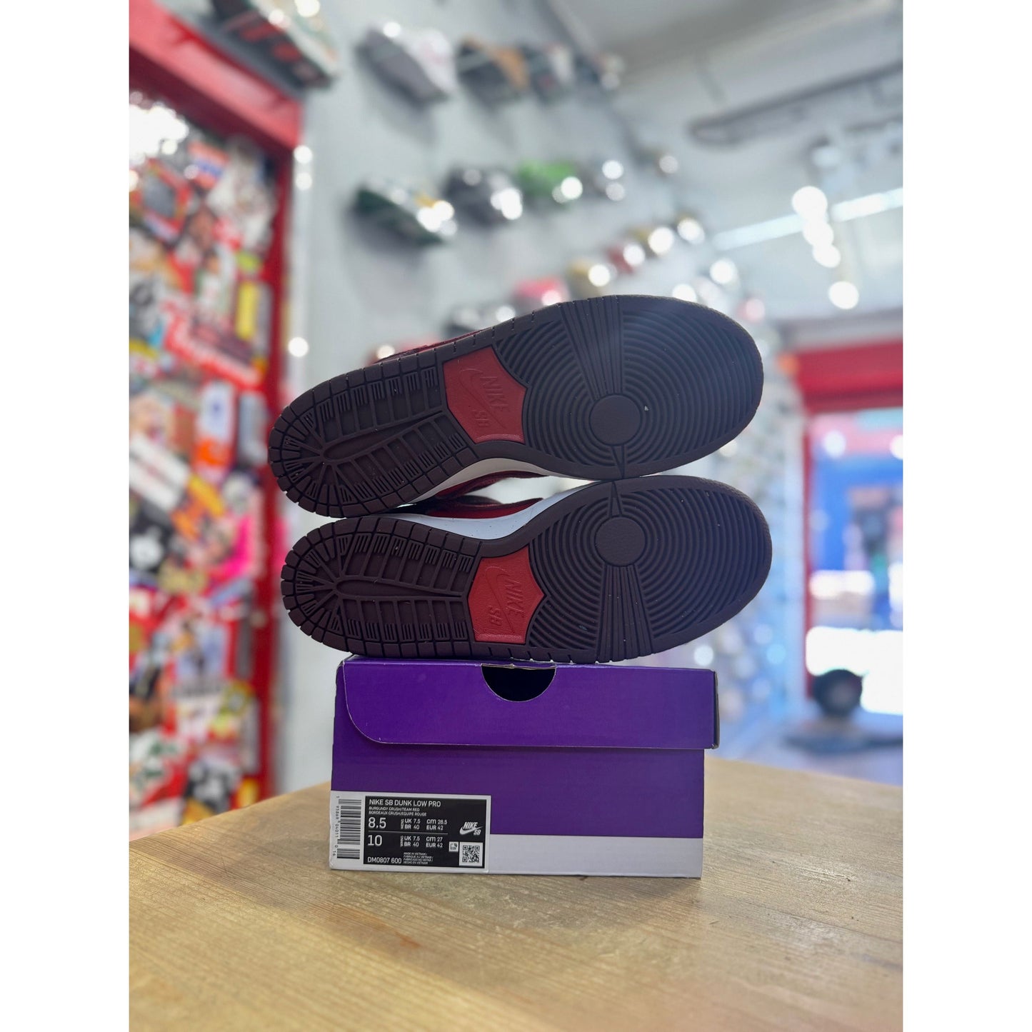 Nike SB Dunk Low Cherry UK 7.5