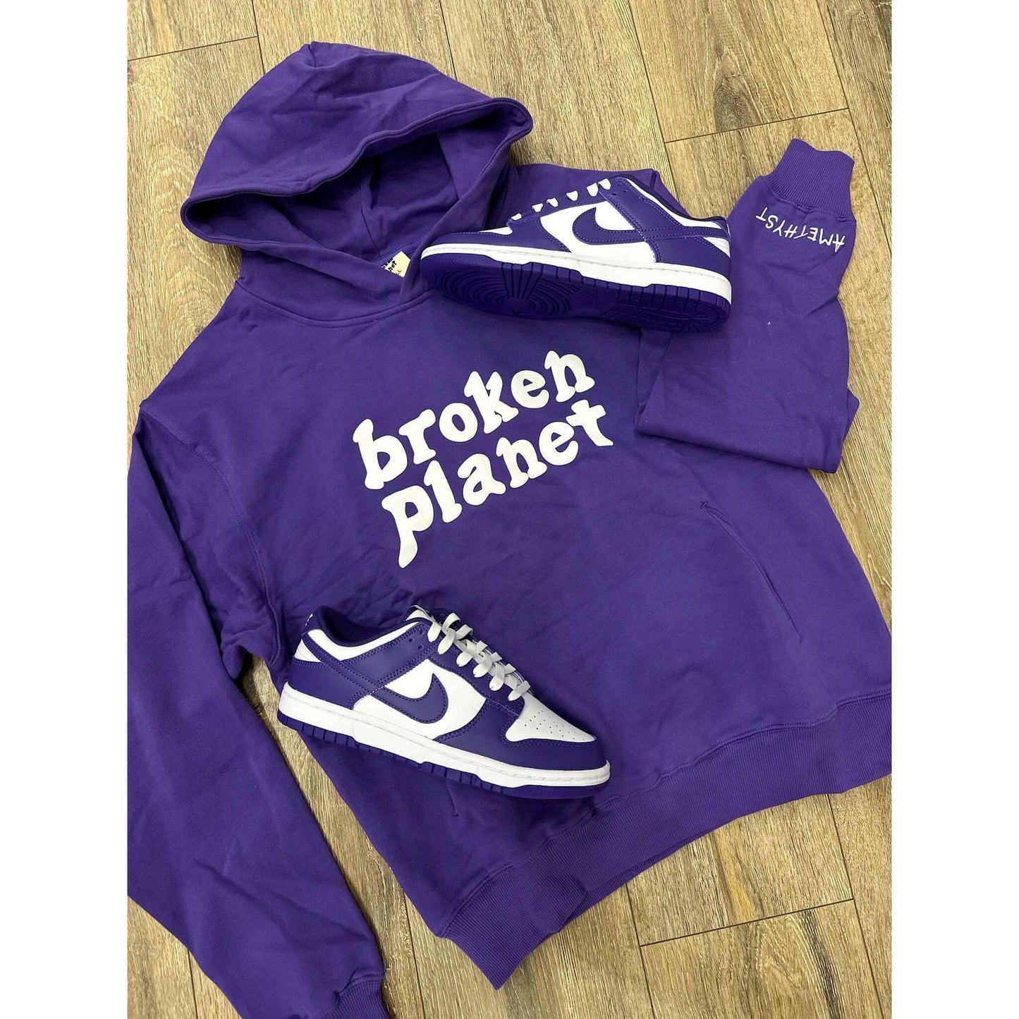 Broken Planet Market Broken Planet Hoodie Amethyst by Broken Planet Market in Uncategorized. Available at KershKicks for £195.00. A must-have for fans of Broken Planet Market looking to elevate their style with this Hoodie.