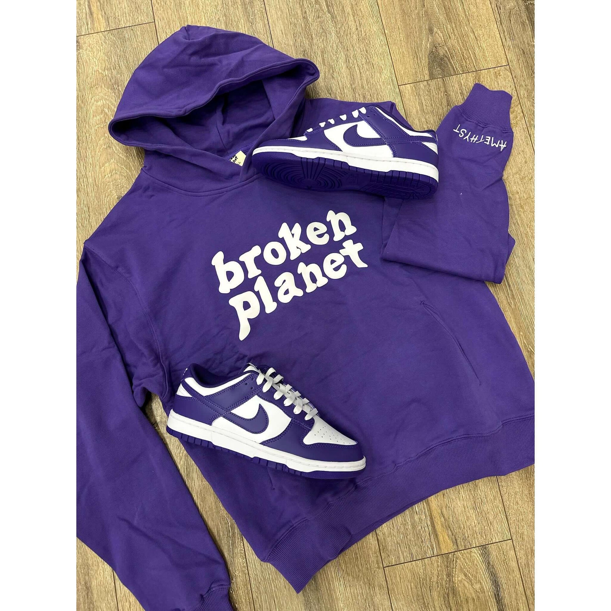 Broken Planet Market Broken Planet Hoodie Amethyst by Broken Planet Market in Uncategorized. Available at KershKicks for £195.00. A must-have for fans of Broken Planet Market looking to elevate their style with this Hoodie.