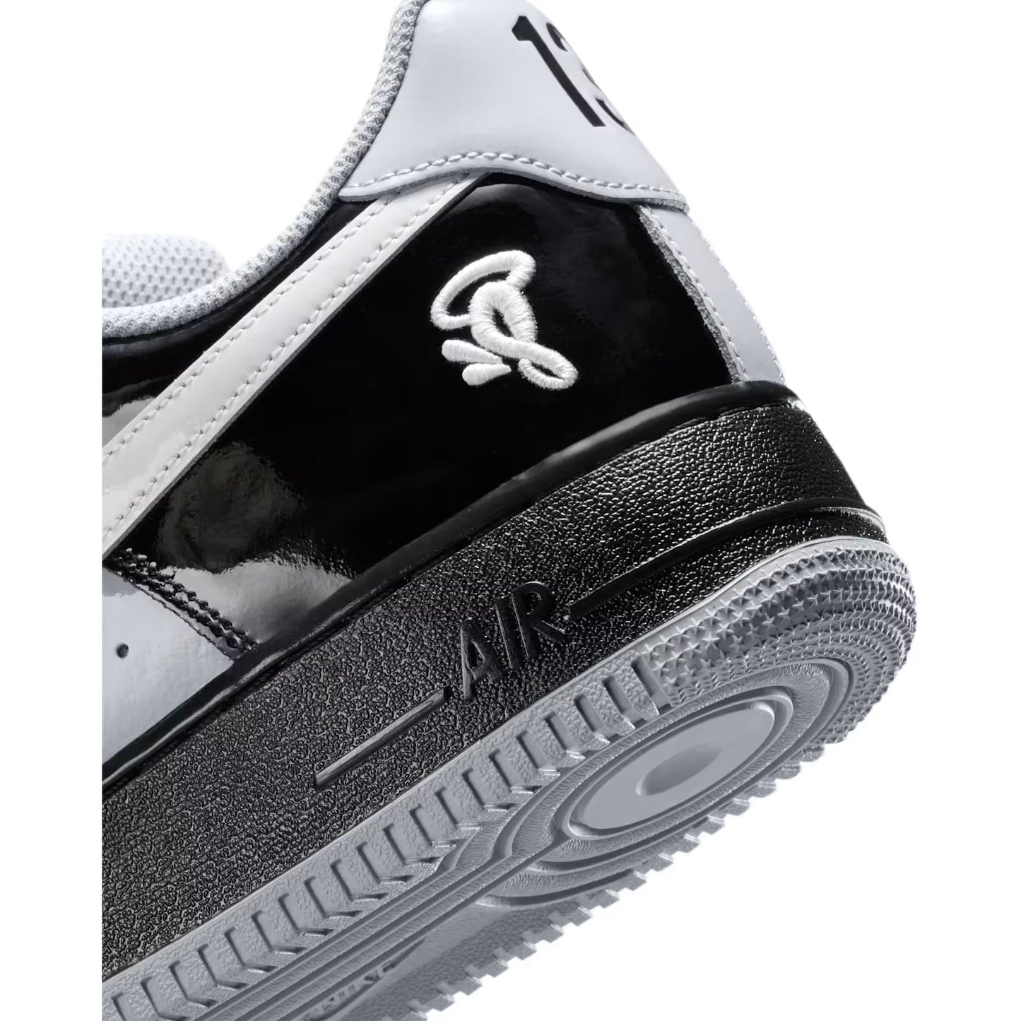 Nike Air Force 1 Low Syna Central Cee Black White Smoke Grey