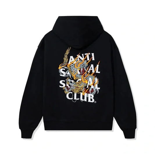 Anti Social Social Club Quivering Liquids Hoodie Black by Anti Social Social Club in . Available at KershKicks for £125.00. A must-have for fans of Anti Social Social Club looking to elevate their style with this Hoodie.