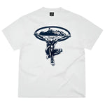 Corteiz Man Of Steel Tee White