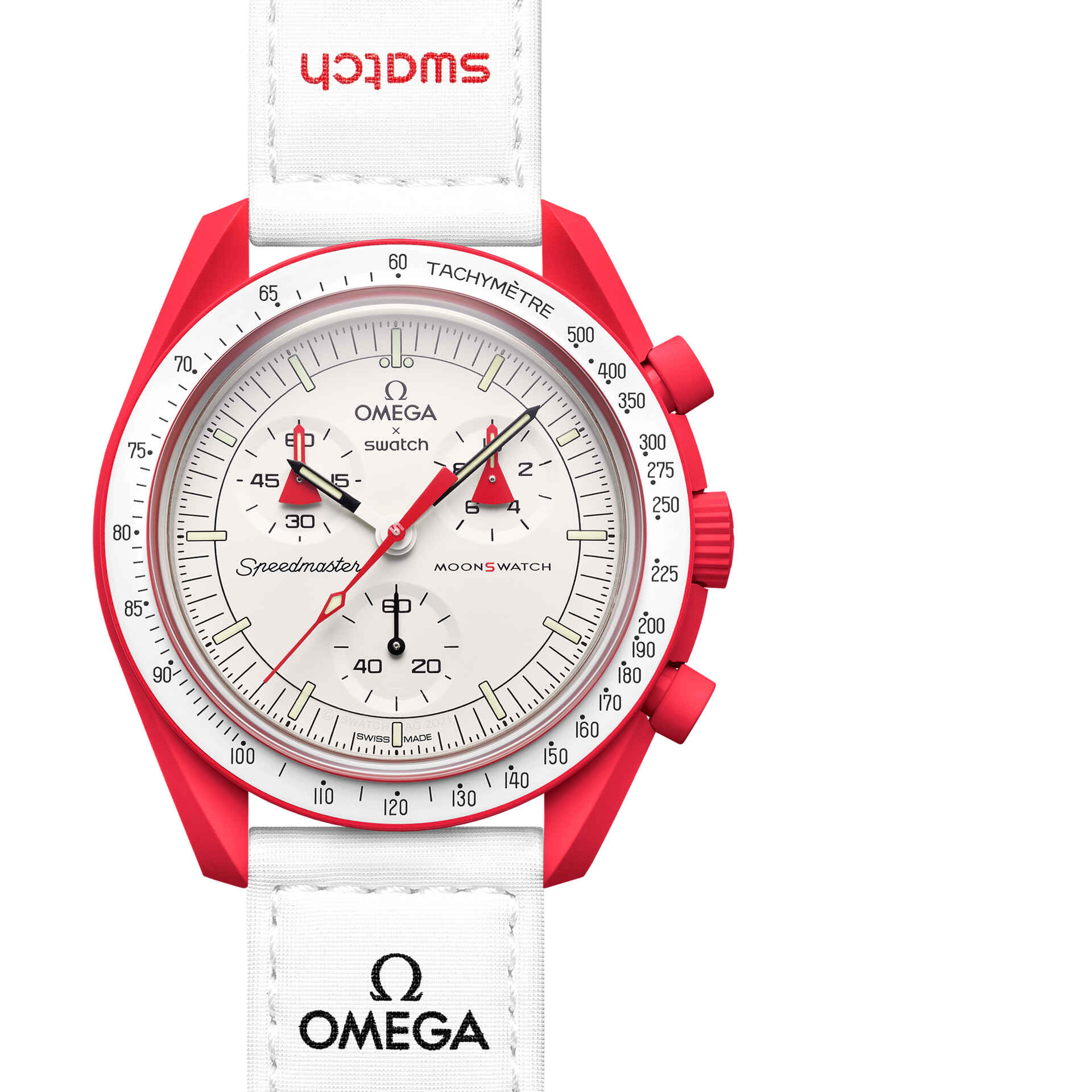 【H】OMEGA SWATCH Speedmaster MARS 稼動 H】OMEGA SWATCH Speedmaster MARS 稼動