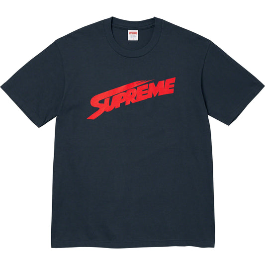 Supreme Mont Blanc Tee Navy by Supreme in . Available at KershKicks for £75.00. A must-have for fans of Supreme looking to elevate their style with this T-Shirt.