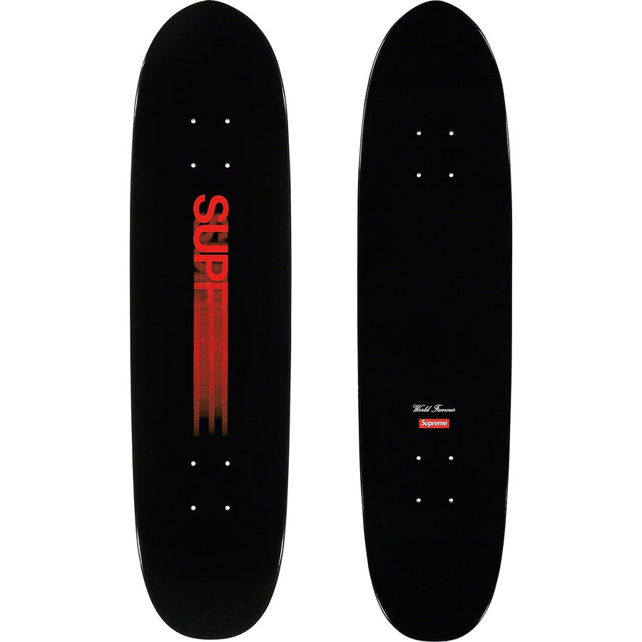 Supreme Motion Logo Cruiser Skateboard Black