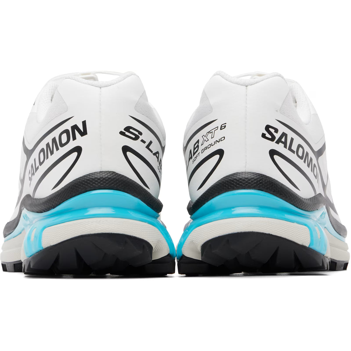 Salomon XT-6 Black White Blue Curacao