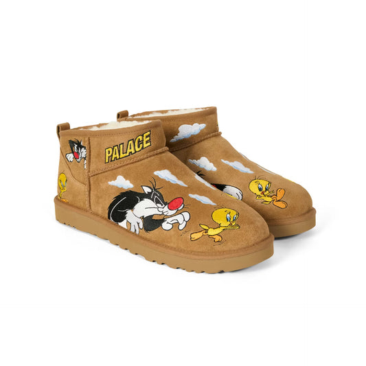 UGG Classic Ultra Mini Boot Palace x Looney Tunes Chestnut
