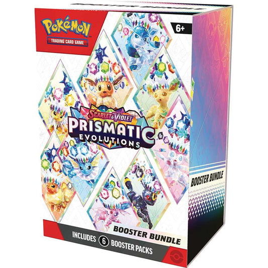 Pokémon Scarlet & Violet  Prismatic Evolutions Booster Bundle