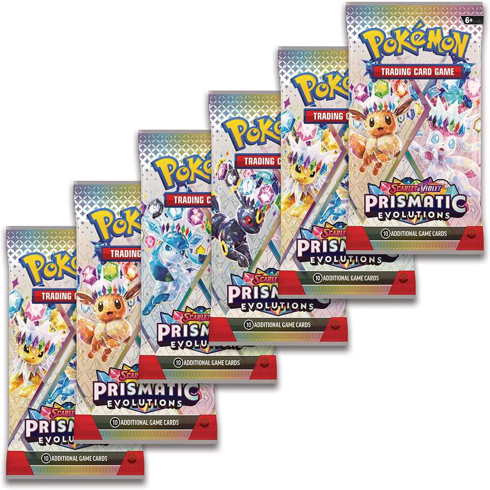 Pokémon Scarlet & Violet  Prismatic Evolutions Booster Bundle