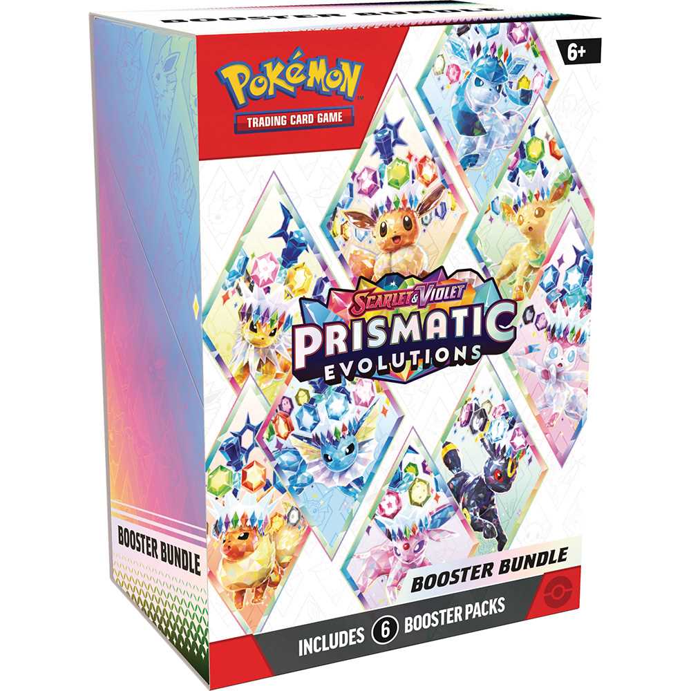 Pokémon Scarlet & Violet  Prismatic Evolutions Booster Bundle