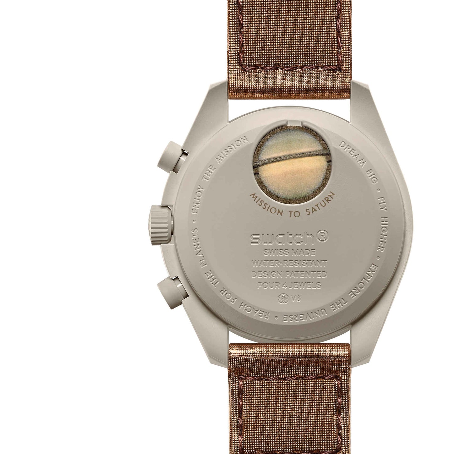 Swatch x Omega Bioceramic Moonswatch Mission To Saturn