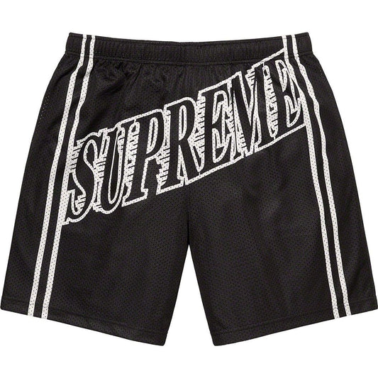 SUPREME SLAP SHOT MESH SHORT BLACK by Supreme in Shorts. Available at KershKicks for £175.00. A must-have for fans of Supreme looking to elevate their style with this Shorts.