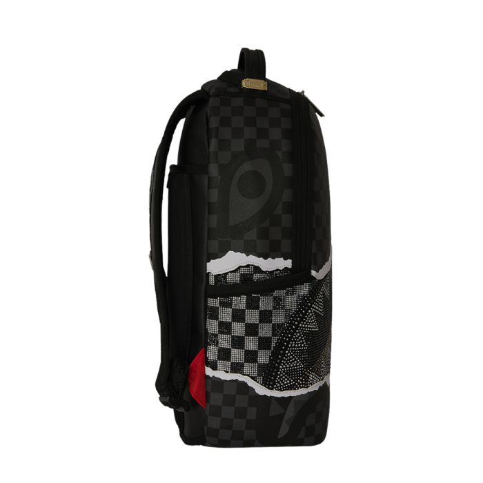 Sprayground Backpack - Silver Diamond Tear