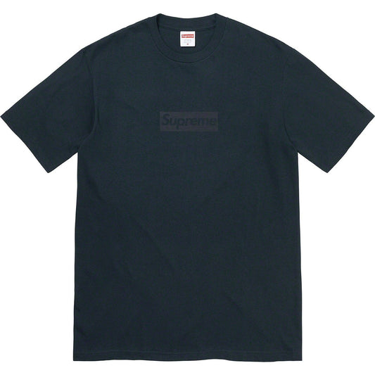 Supreme Tonal Box Logo Tee Navy