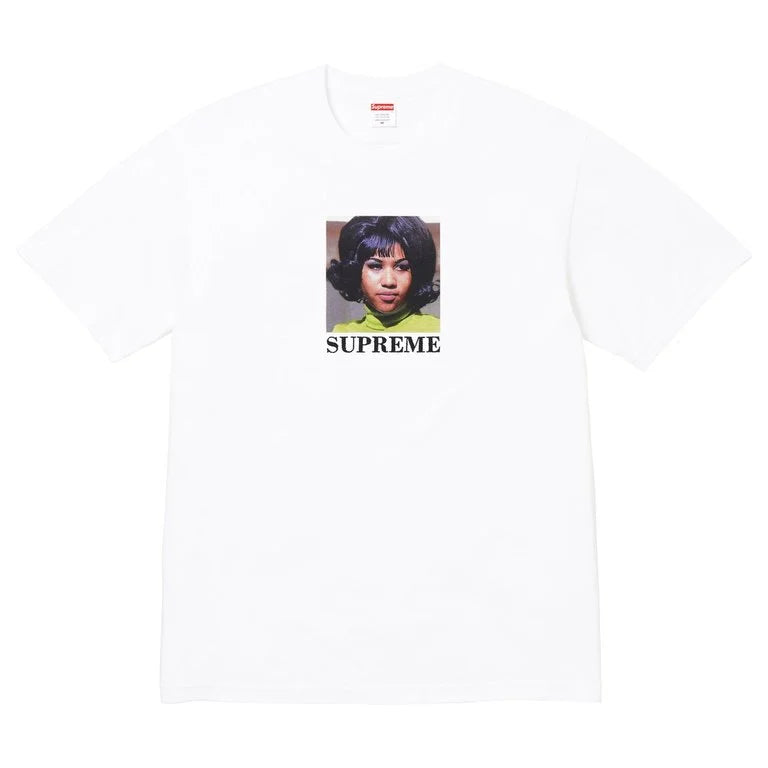 Supreme Aretha Tee White
