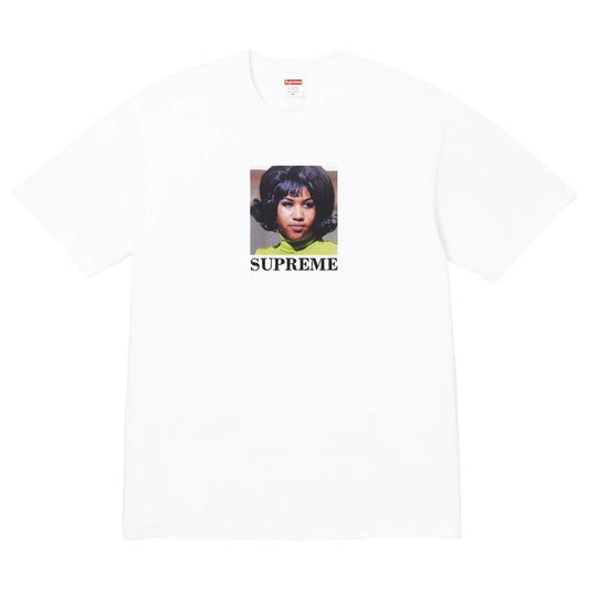 Supreme Aretha Tee White