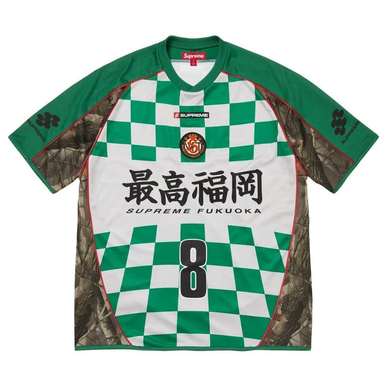 Supreme Checkerboard Soccer Jersey Real Tree Hardwoods Camo