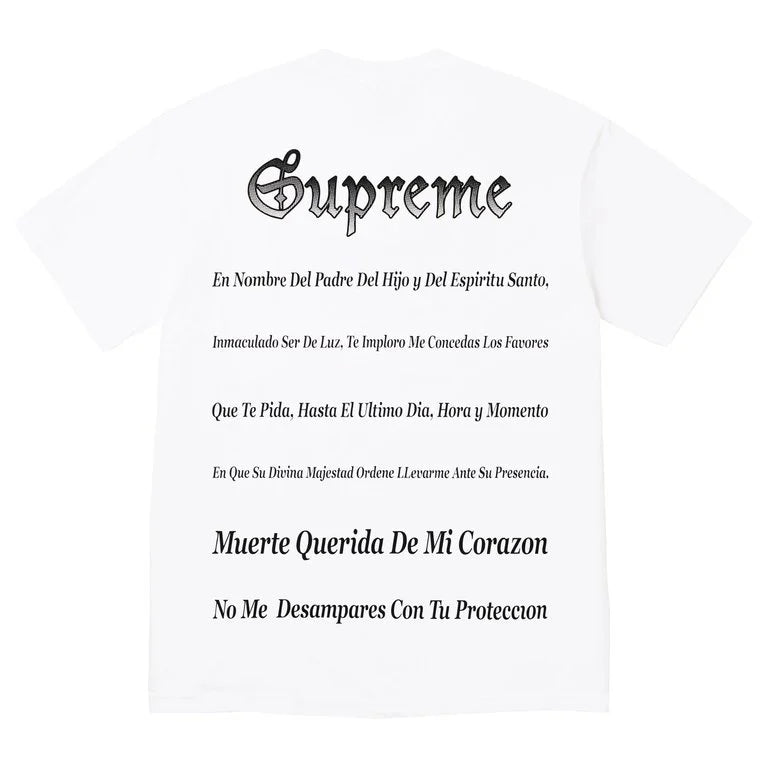 Supreme Grim Reaper Tee White | Supreme | KershKicks
