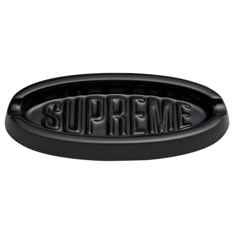 Supreme Oval Tray Black