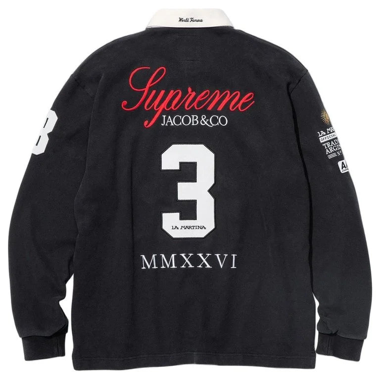 Supreme La Martina Jacob & Co Rugby Black