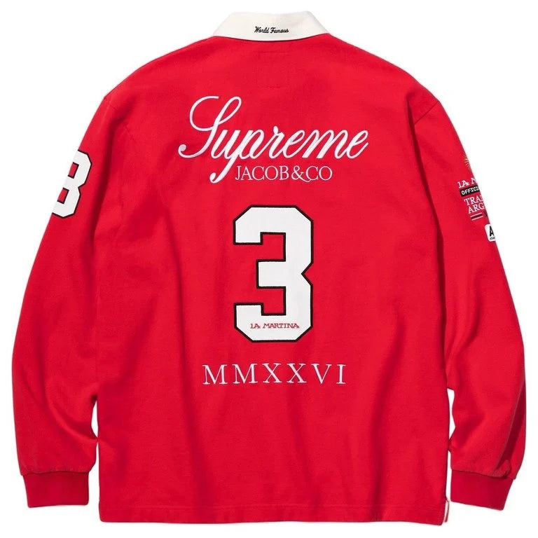 Supreme La Martina Jacob & Co Rugby Red
