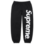Supreme SS26 Satin Appliqué Sweatpant Black