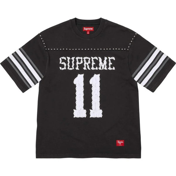 Supreme Studded S/S Football Top Black | Supreme | KershKicks