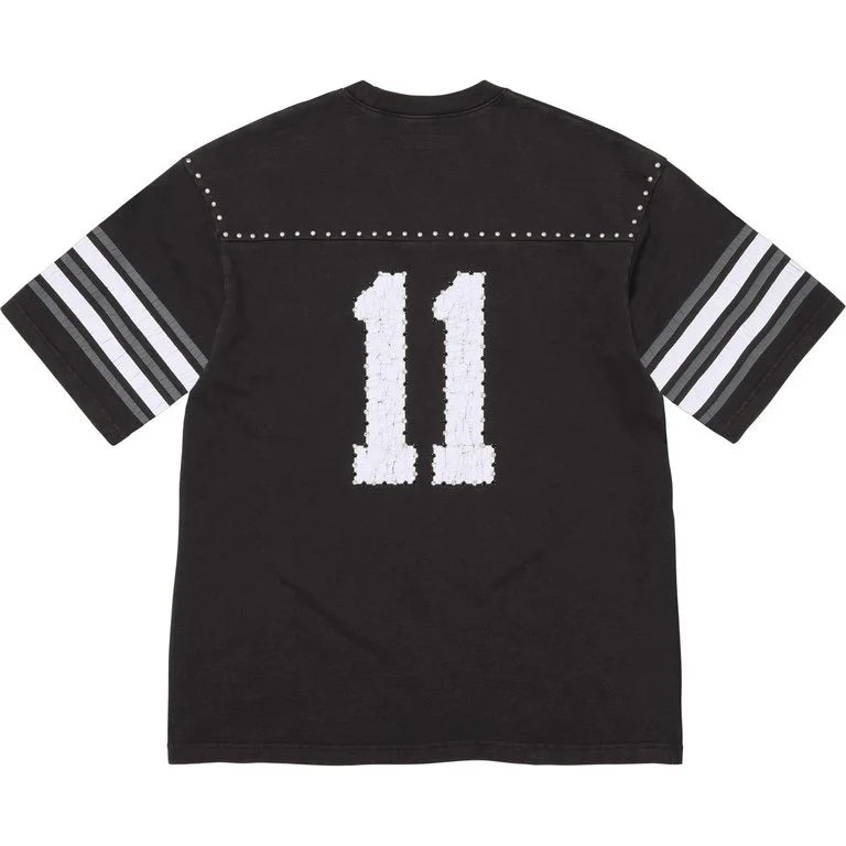 Supreme Studded S/S Football Top Black | Supreme | KershKicks