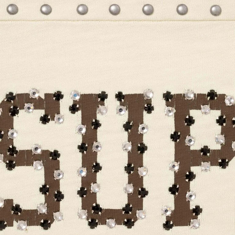 Supreme Studded S/S Football Top Cream