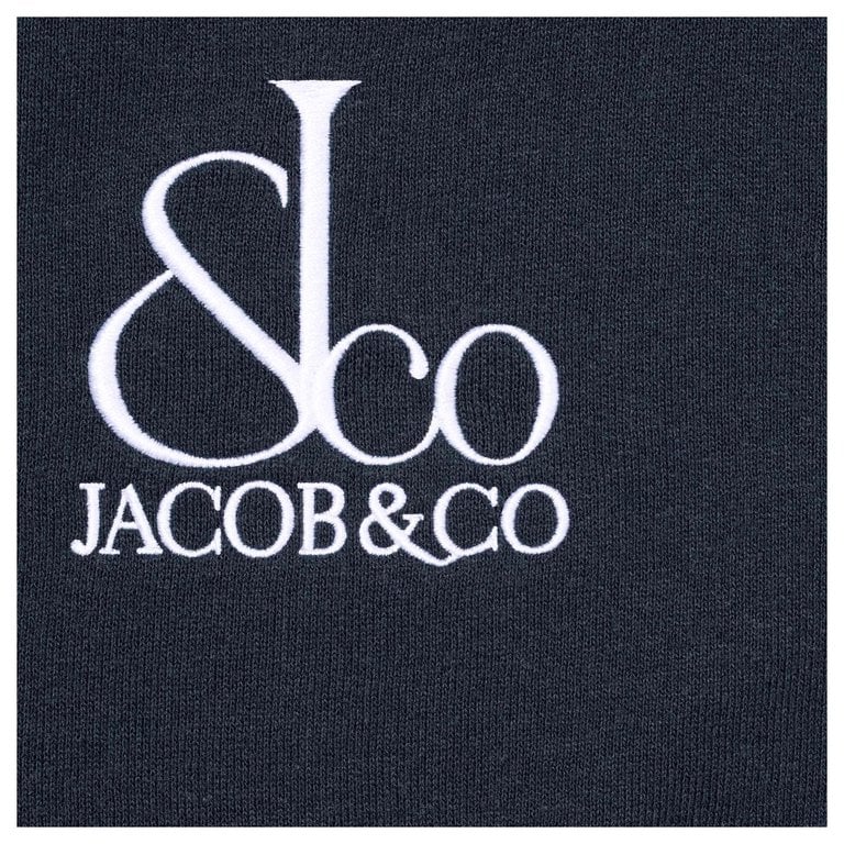 Supreme La Martina Jacob & Co Zip Up Sweatshirt Navy