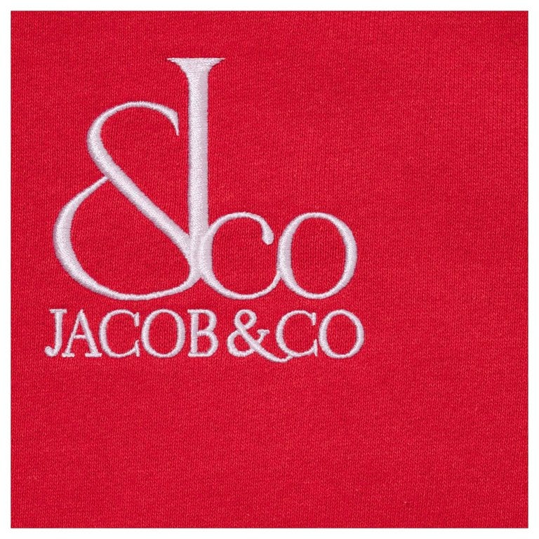 Supreme La Martina Jacob & Co Zip Up Sweatshirt Red