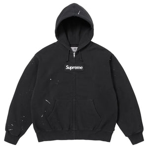 Supreme MM6 Maison Margiela Box Logo Zip Up Hooded Sweatshirt