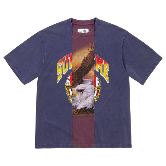 Supreme/MM6 Maison Margiela Split S/S Top Navy