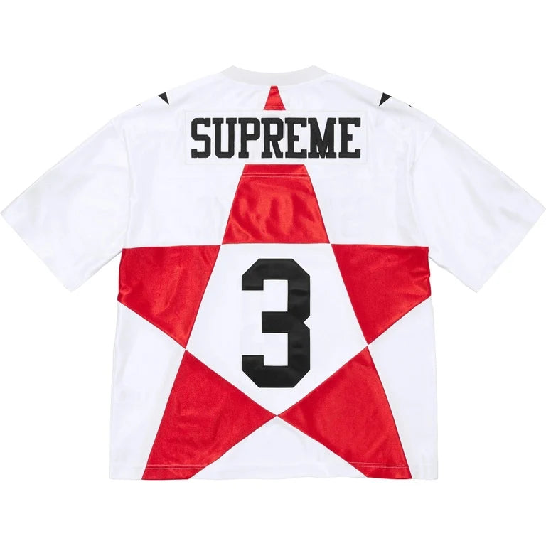 Supreme Star Football Jersey White