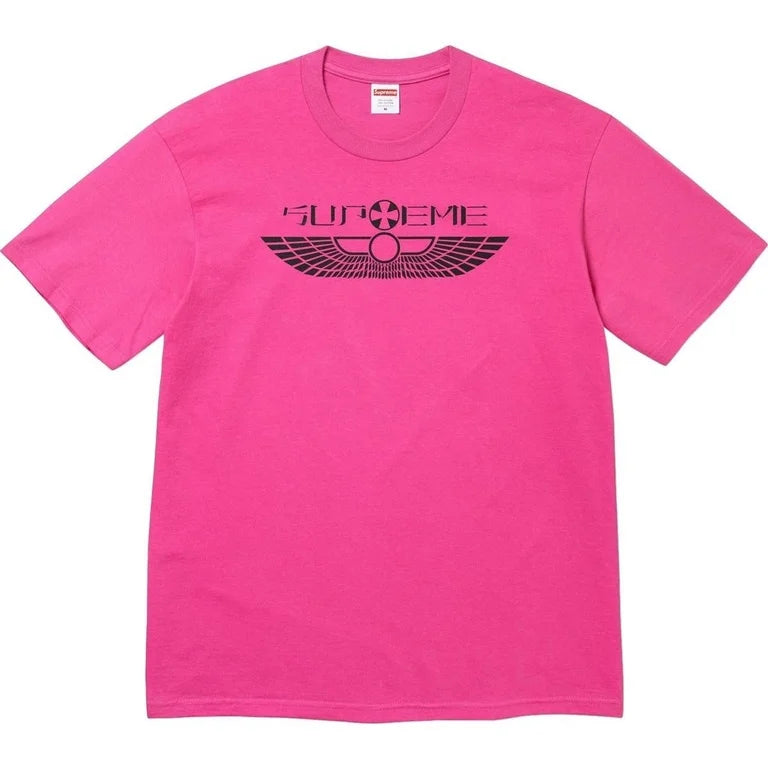 Supreme Wings Tee Fuchsia