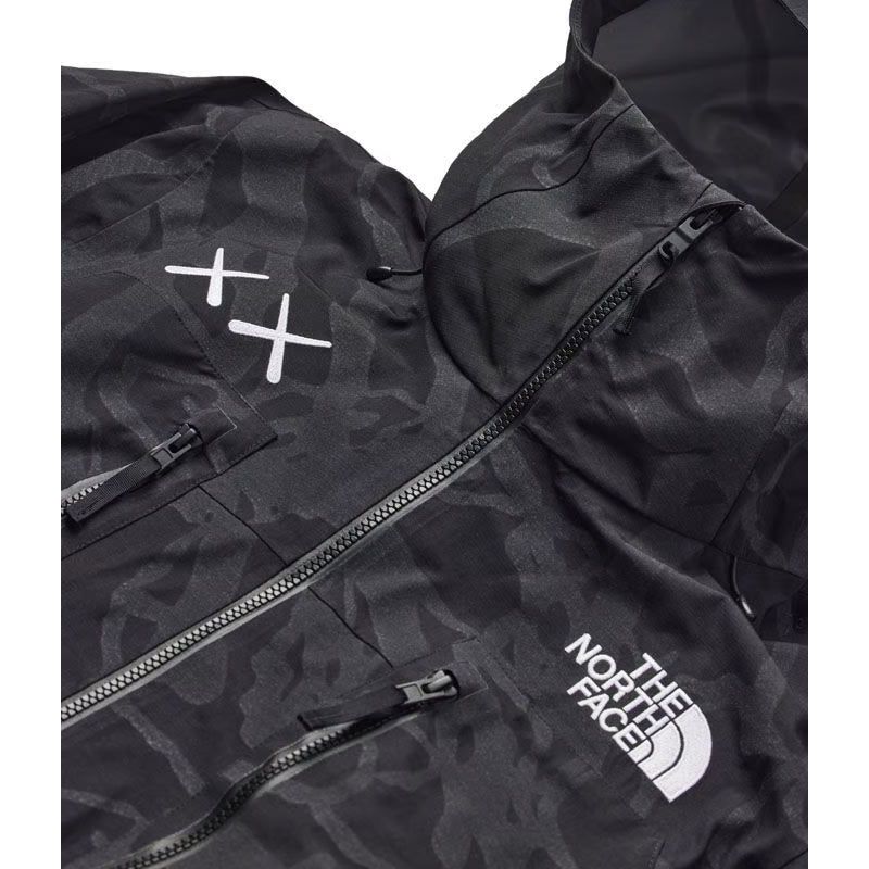 TNF X Kaws Freeride Jacket KW Tnf Black Dragline