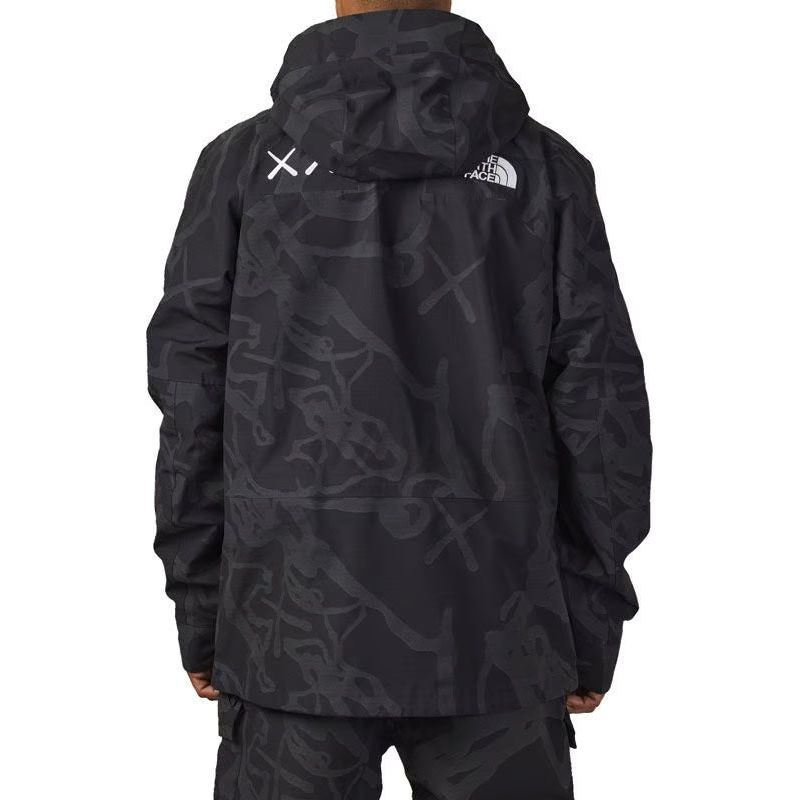 TNF X Kaws Freeride Jacket KW Tnf Black Dragline