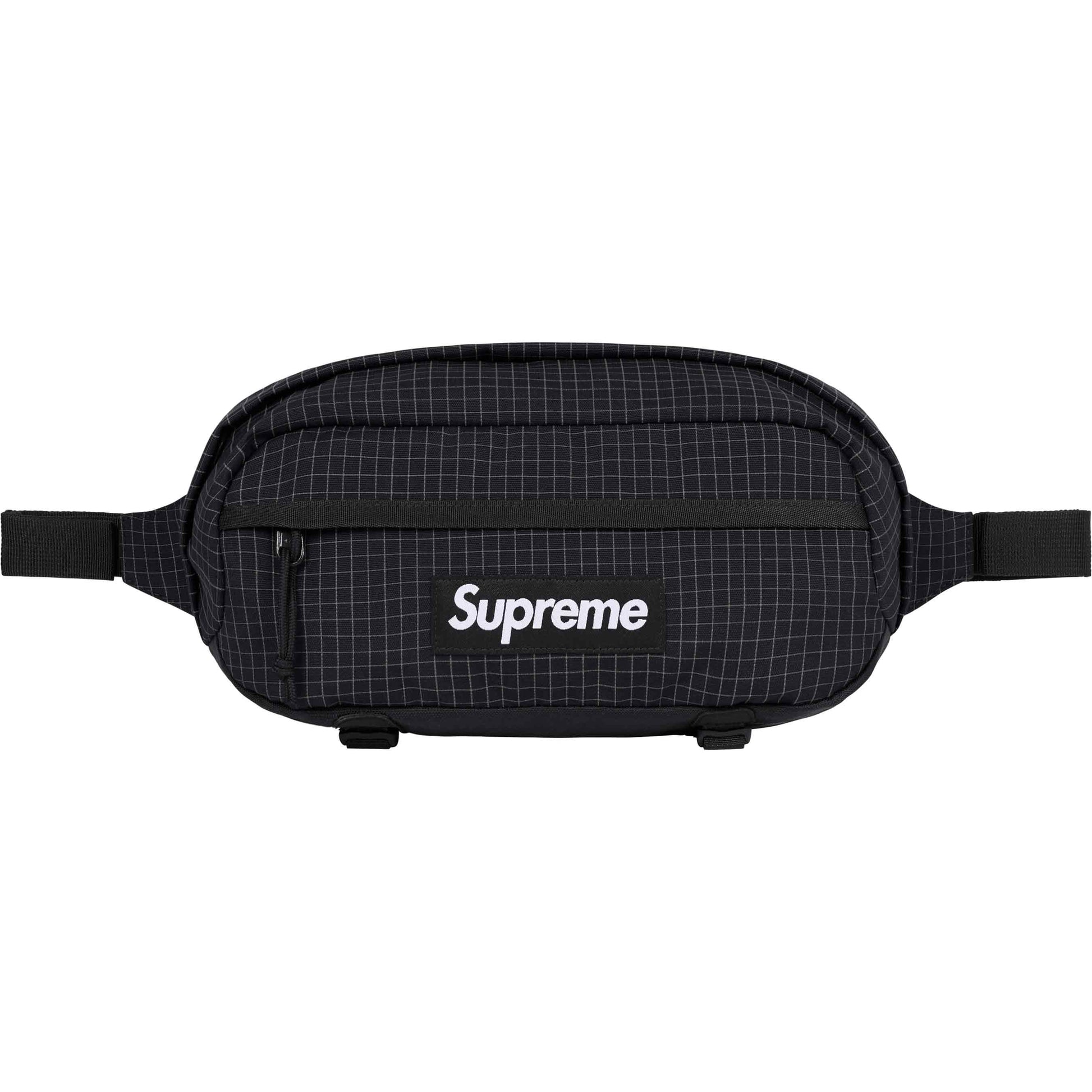 Supreme Waist Bag Black SS24 by Supreme in Handbags, Wallets & Cases. Available at KershKicks for £115.00. A must-have for fans of Supreme looking to elevate their style with this Bag.