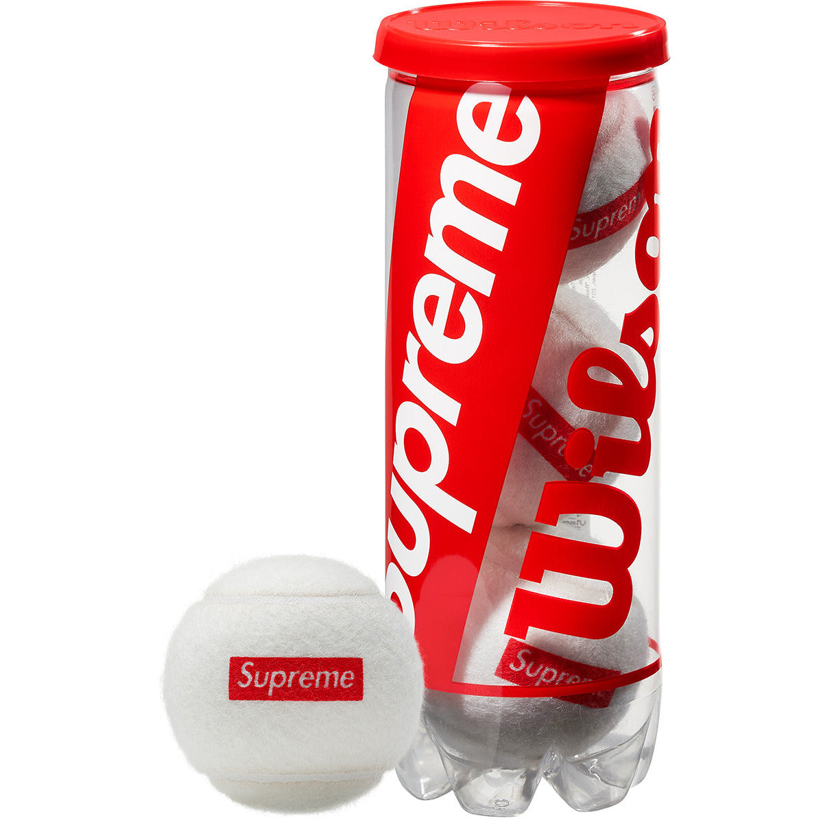 Supreme Wilson Tennis Balls by Supreme in Clothing Accessories. Available at KershKicks for £60.00. A must-have for fans of Supreme looking to elevate their style with this Accessories.