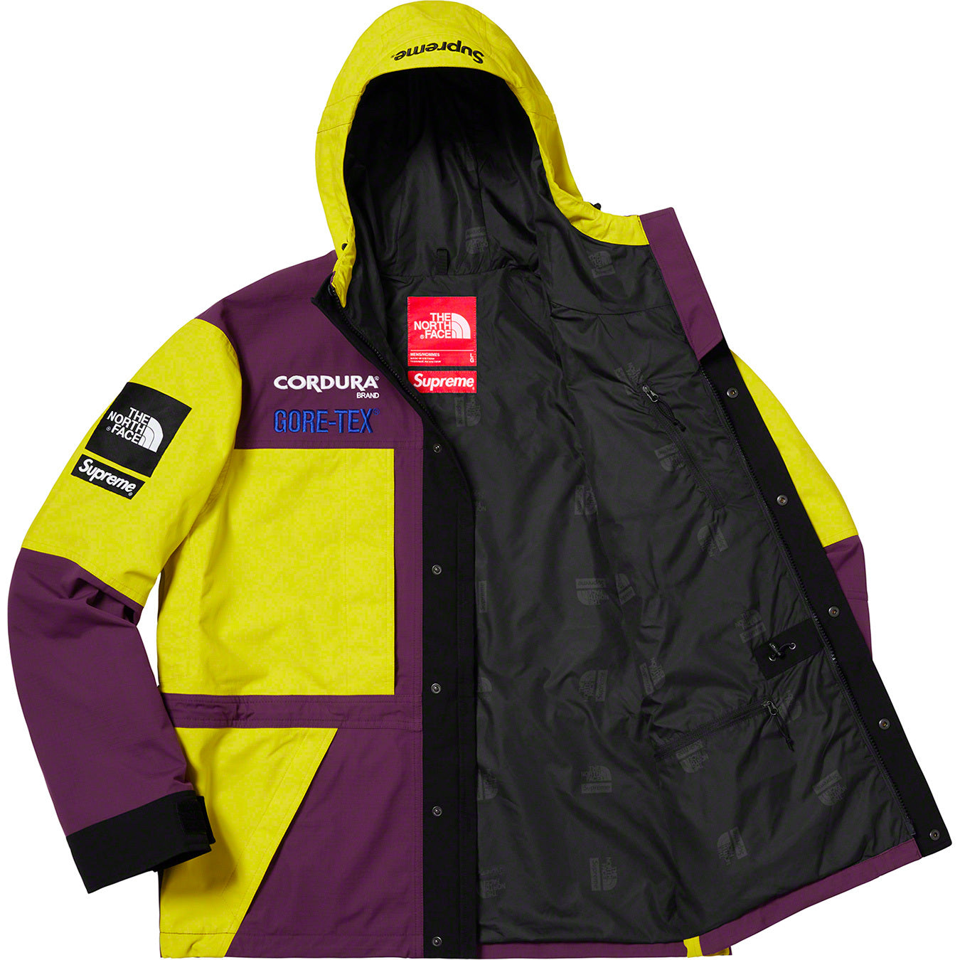 Supreme The North Face Expedition Jacket - Sulphur from Supreme